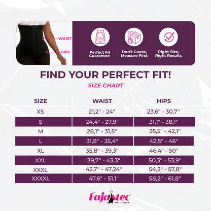 Secret Shortie Faja Strapless Short Leg (SL541)
