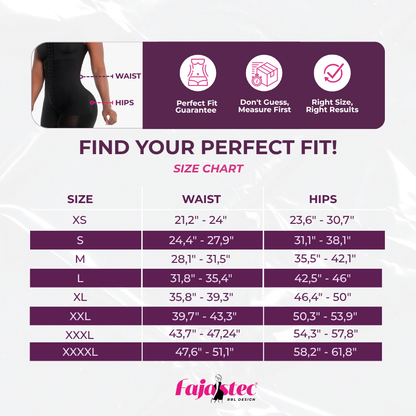 Snatched Fit Faja with Built-In Bra Short (BR541)