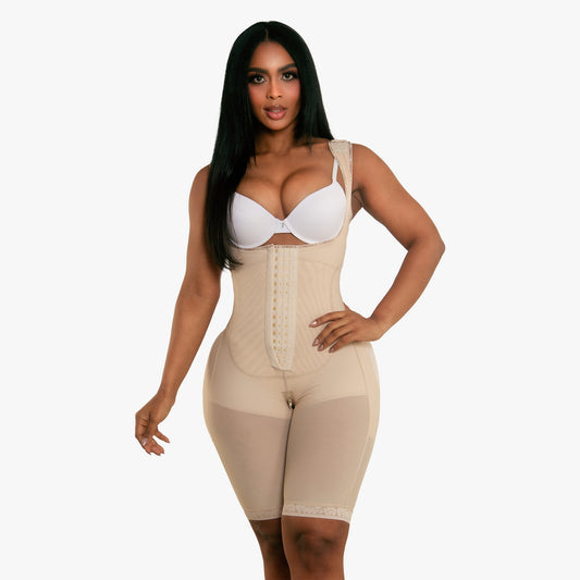 Wide Strap 3/4 Just Below Thigh - Stage 2 (WS-1543)