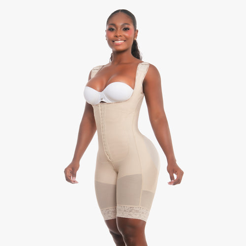 Curvy Mami Wide Strap 3/4 Just Below Thigh (WS543)