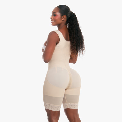 Curvy Mami Faja Wide Strap 3/4 Just Below Thigh (WS543)