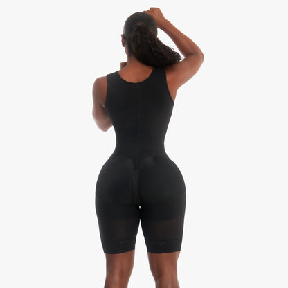 New Skin Faja with Built-In Bra 3/4 Just Below Thigh (BR543)